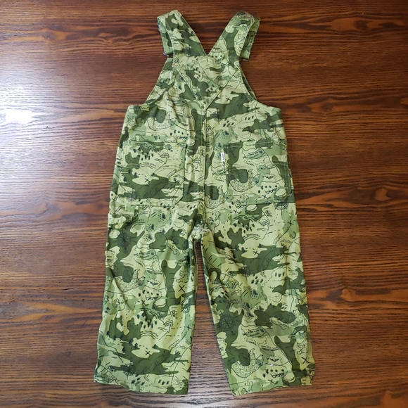 Levi's Boy's Green Overalls size 24 months - Picture 2 of 3